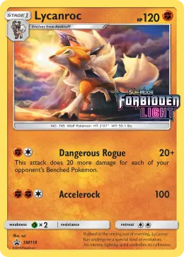 Lycanroc card