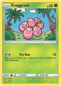 Exeggcute card
