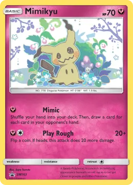 Mimikyu card