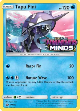 Tapu Fini card