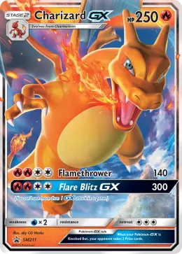 Charizard-GX card
