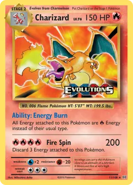 Charizard card