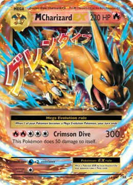 M Charizard-EX card