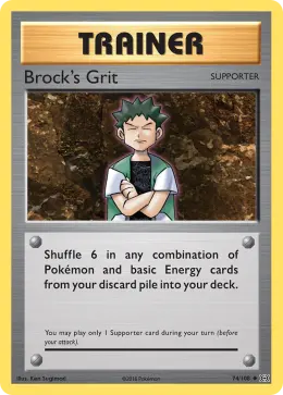 Brock's Grit card