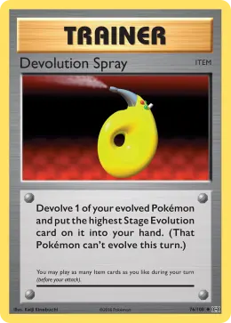 Devolution Spray card