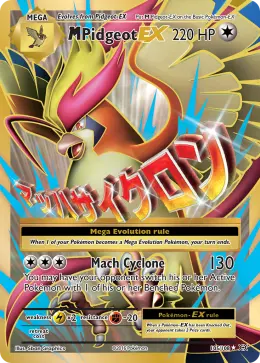 M Pidgeot-EX card