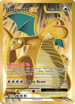 Dragonite-EX card