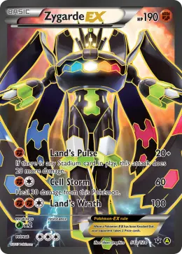 Zygarde-EX card