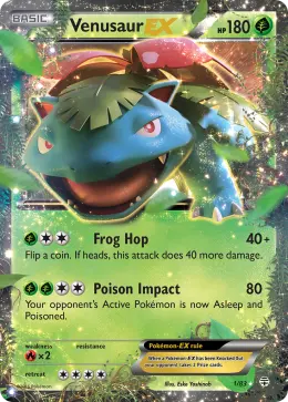 Venusaur-EX card