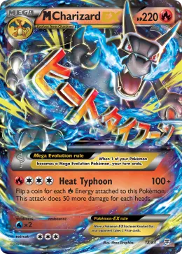 M Charizard-EX card