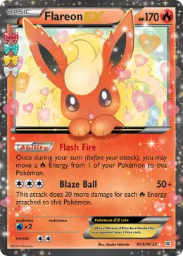 Flareon-EX card