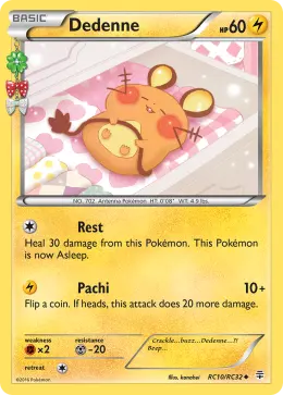 Dedenne card