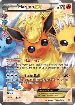 Flareon-EX card