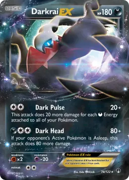 Darkrai-EX card