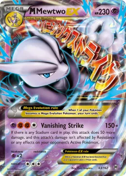 M Mewtwo-EX card