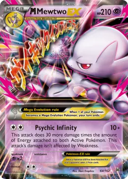 M Mewtwo-EX card