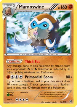 Mamoswine card
