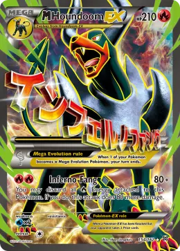 M Houndoom-EX card