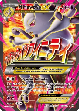 M Mewtwo-EX card