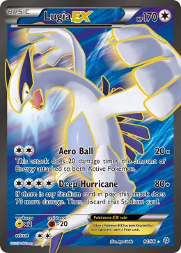Lugia-EX card