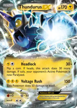 Thundurus-EX card