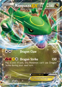 Rayquaza-EX card