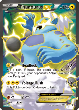Thundurus-EX card