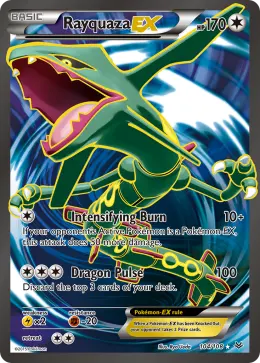 Rayquaza-EX card