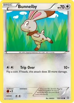 Bunnelby card