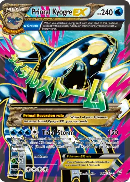Primal Kyogre-EX card