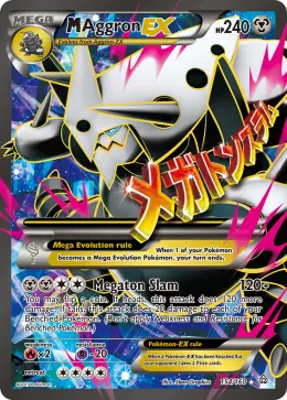 M Aggron-EX card