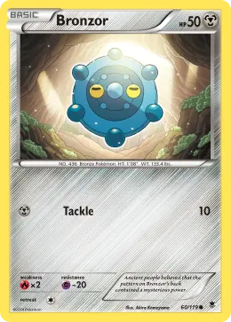 Bronzor card