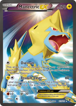 Manectric-EX card