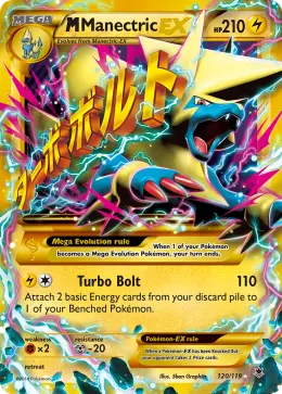 M Manectric-EX card