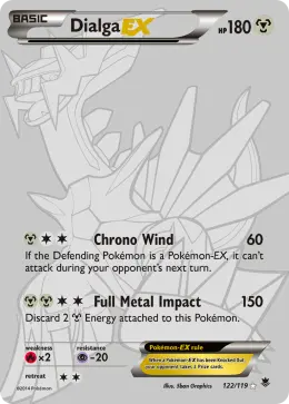 Dialga-EX card