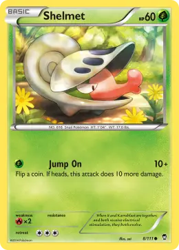 Shelmet card