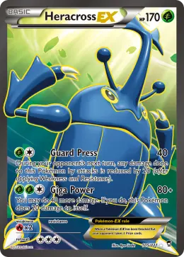 Heracross-EX card