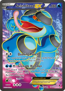 Seismitoad-EX card