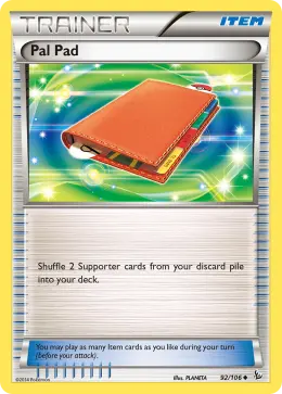 Pal Pad card