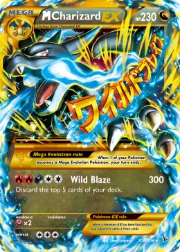 M Charizard-EX card