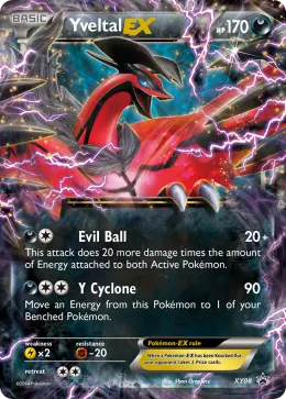 Yveltal-EX card