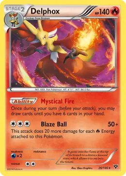 Delphox card