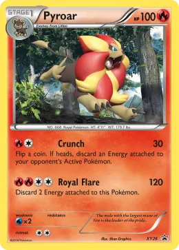 Pyroar card