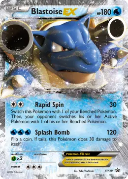 Blastoise-EX card