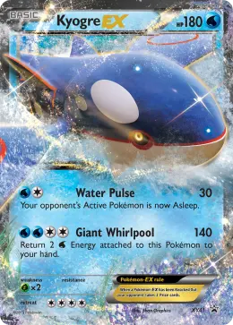 Kyogre-EX card