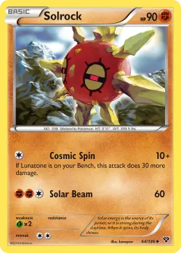 Solrock card