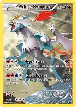 White Kyurem card
