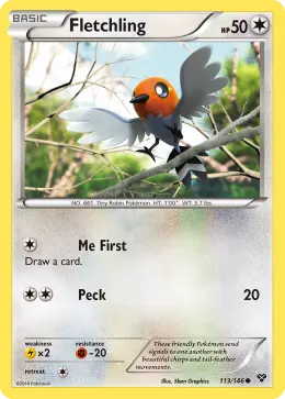 Fletchling card
