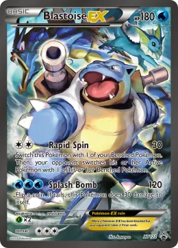 Blastoise-EX card
