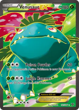 Venusaur-EX card